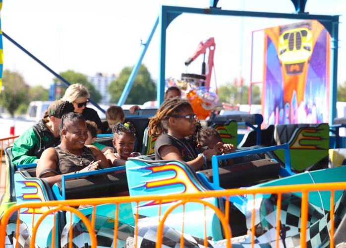 People go on rides during Sensory Awareness Day.JPG