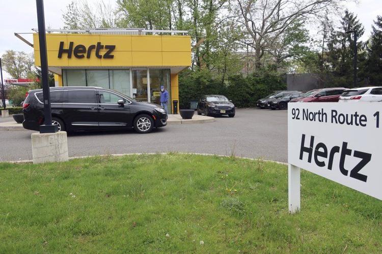 Hertz Rental Sign