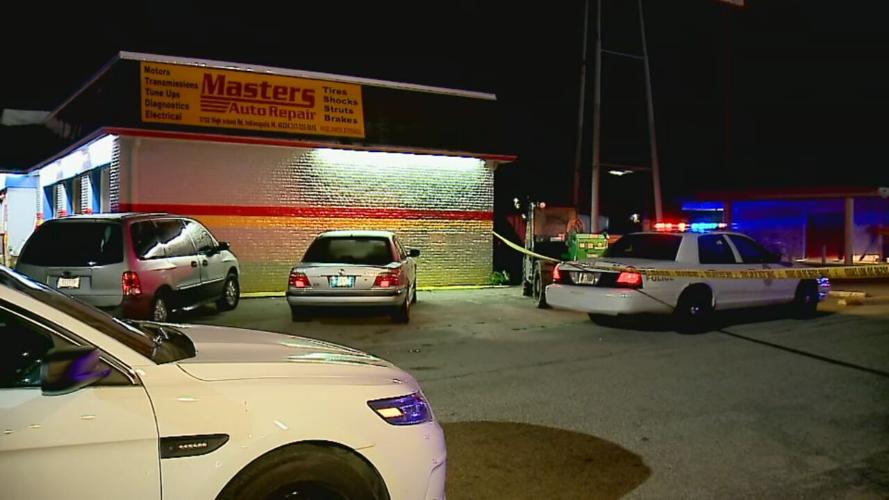 Wilma and Jonathan Hochstetler shooting scene