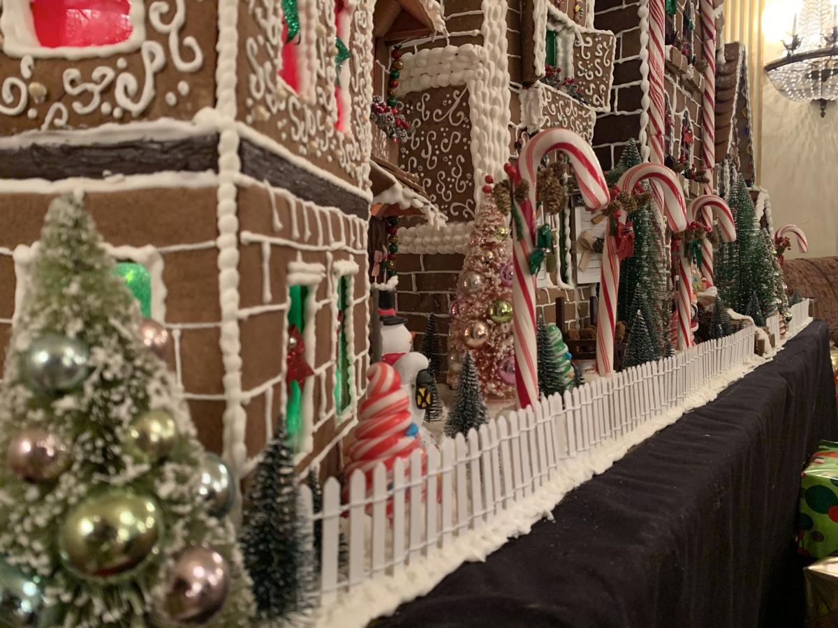 Images Christmas Tree Lane Gingerbread Sculpture On Display At The Brown Hotel News Wdrb Com