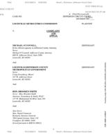 Ethics commission lawsuit