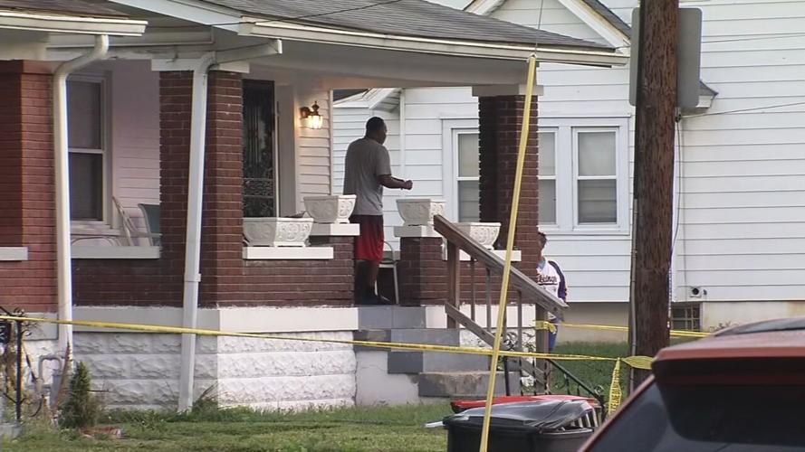 39th Street Homicide - Man on Porch