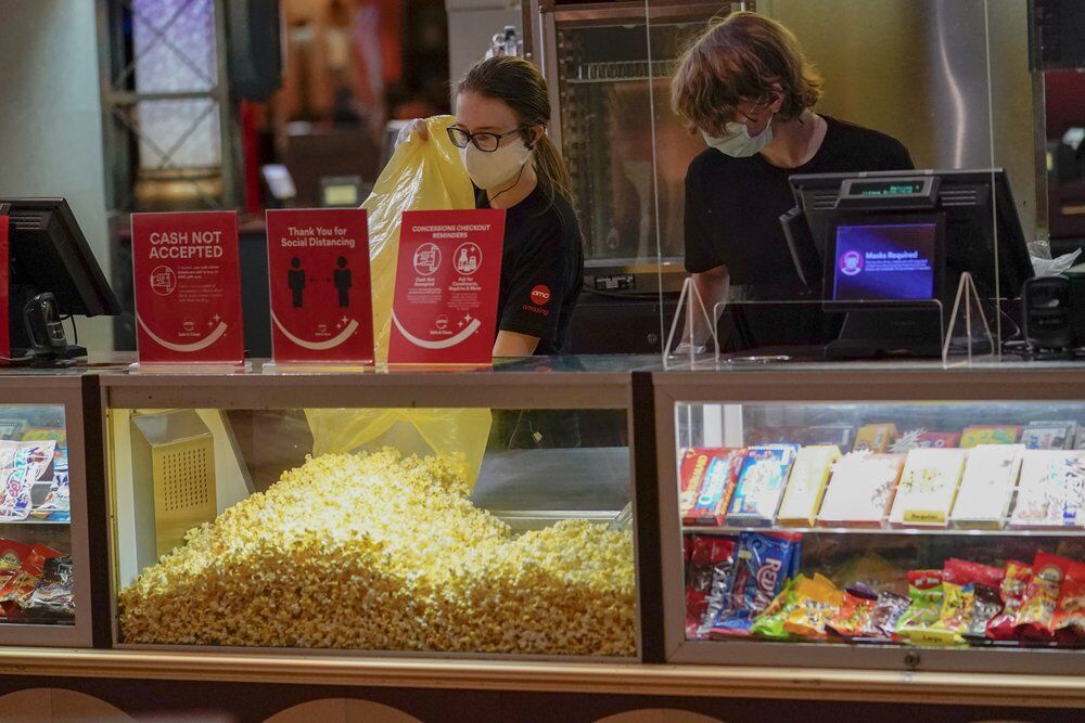 Popcorn farmers are sitting on mountains of unsold popcorn, in