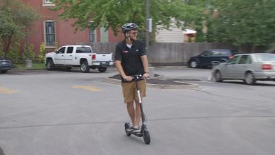 Bird scooters