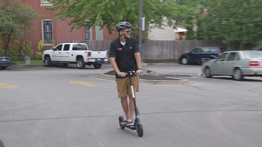 Bird scooters