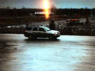 Car allegedly driven by Anthony W. Allen after Feb. 8, 2020 homicide in Bullitt County