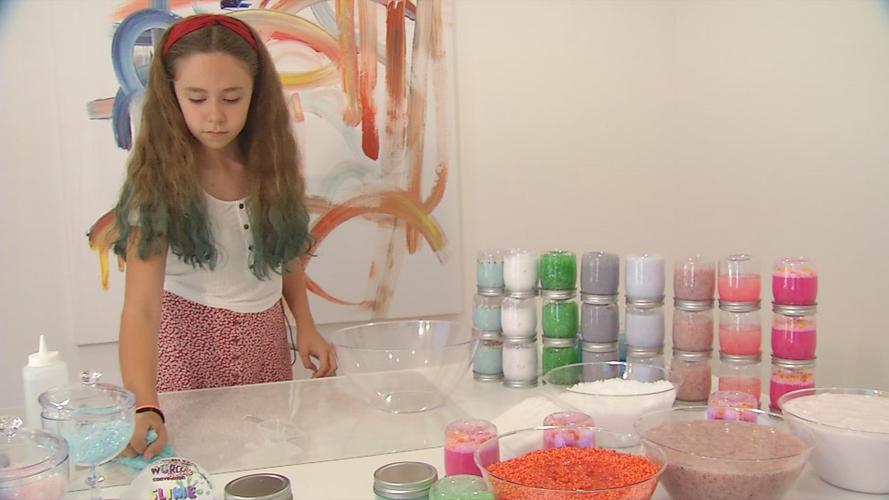 Louisville 11-year-old turns slime hobby into business