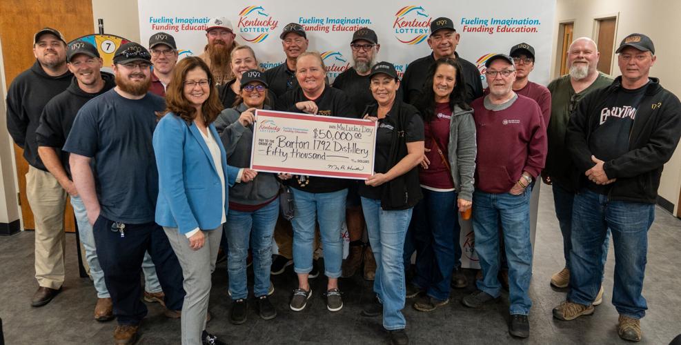Barton 1792 Distillery workers win Kentucky Lottery.jpg
