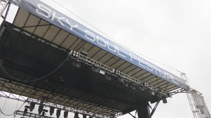 Sky Soul Festival setup 6-13-25