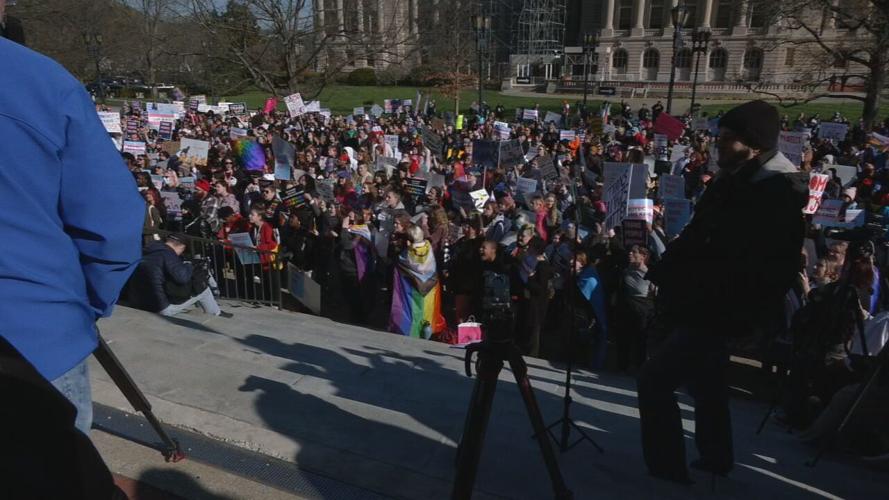Kentucky SB 150 protest 3-29-23