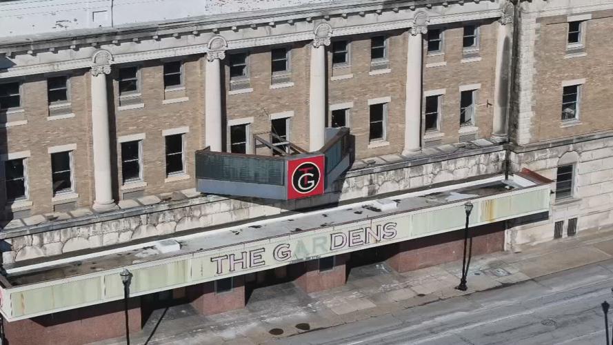 Louisville Gardens aerial