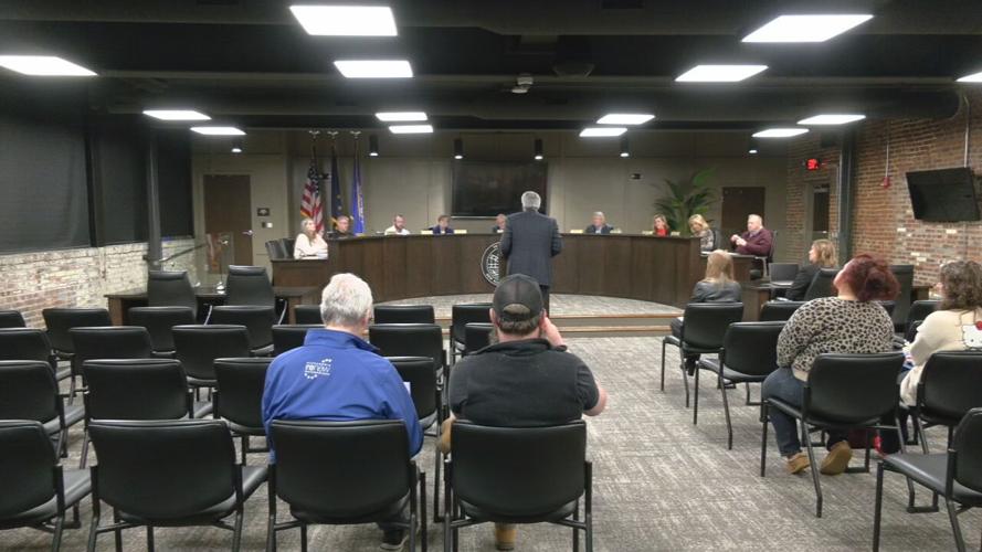 Richard at New Albany Council meeting 2-19-26