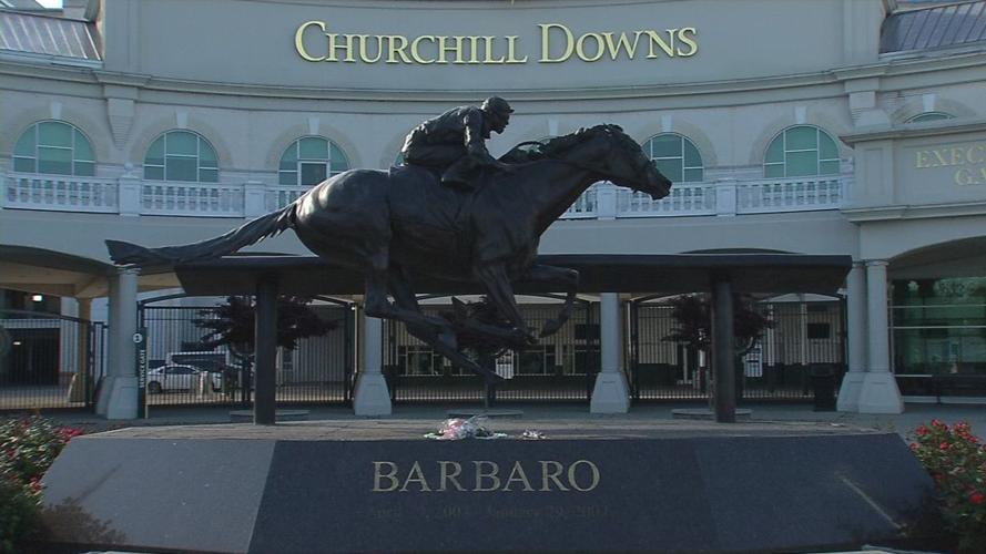 Churchill Downs, Barbaro statue