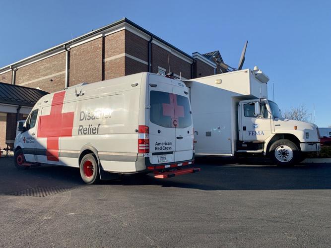 FEMA AND RED CROSS IN MAYFIELD KENTUCKY TORNADO 12-13-2021 1