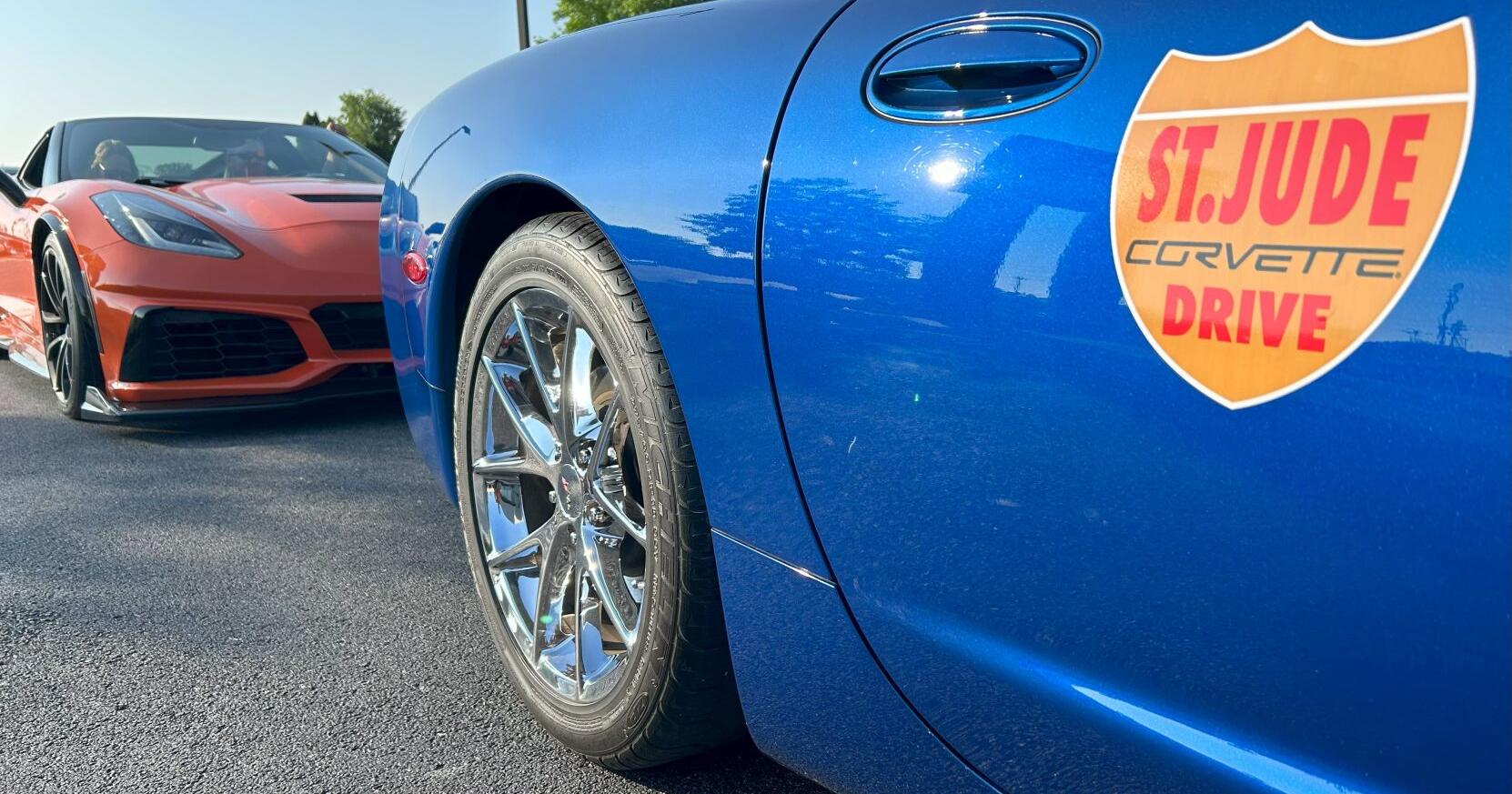 St. Jude Corvette Caravan leaves Louisville for fundraising drive to Memphis - Vimarsana News