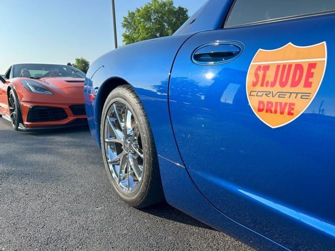 St. Jude Corvette Caravan from Louisville - 5-16-2024 1