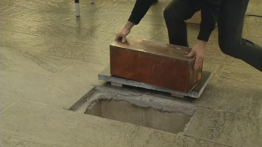 Louisville library 1969 time capsule removed.jpg