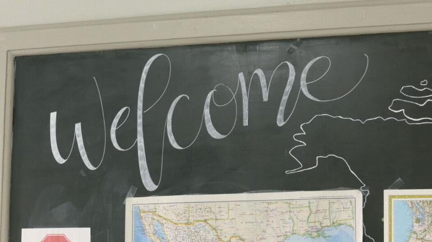 Welcome sign
