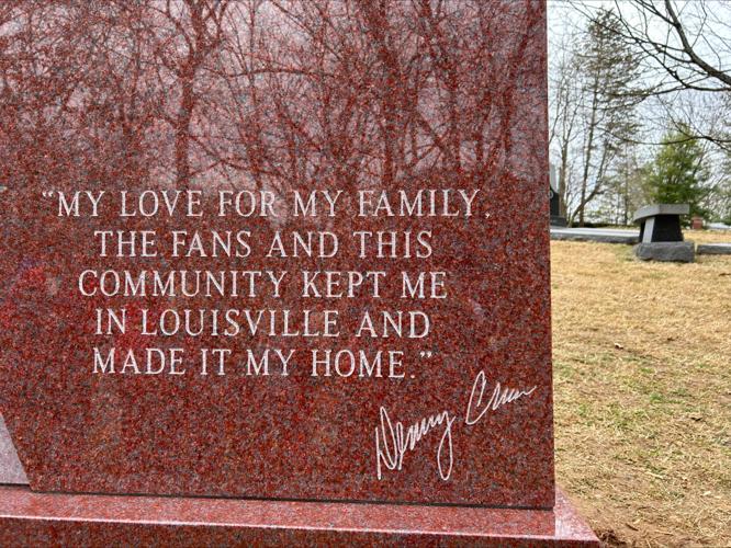 Crum quote on monument