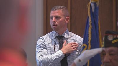 After 3 suicide attempts, Marine veteran turns life around and graduates from veterans court