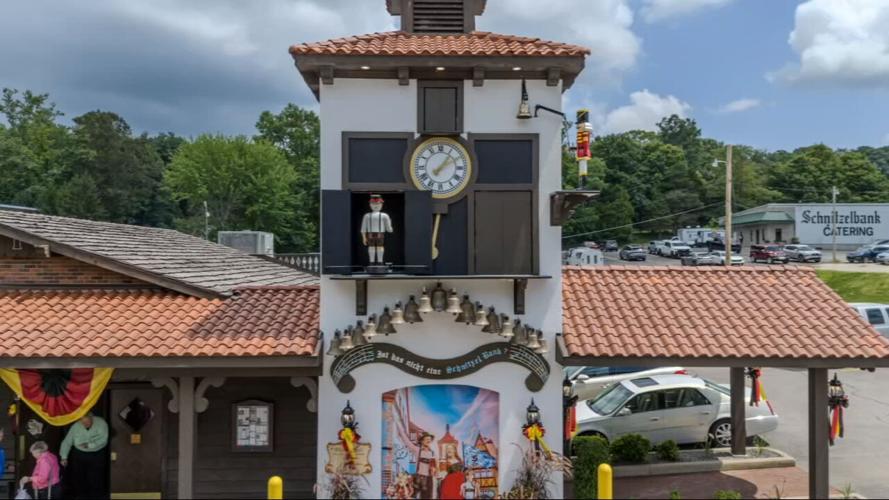 Schnitzelbank Restaurant unveils new Glockenspiel 7-25-25
