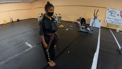 martial arts student