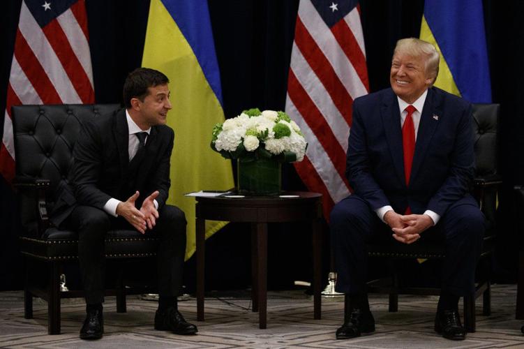 TRUMP AT UNITED NATIONS WITH UKRAINE PRESIDENT  9-25-19.jpeg