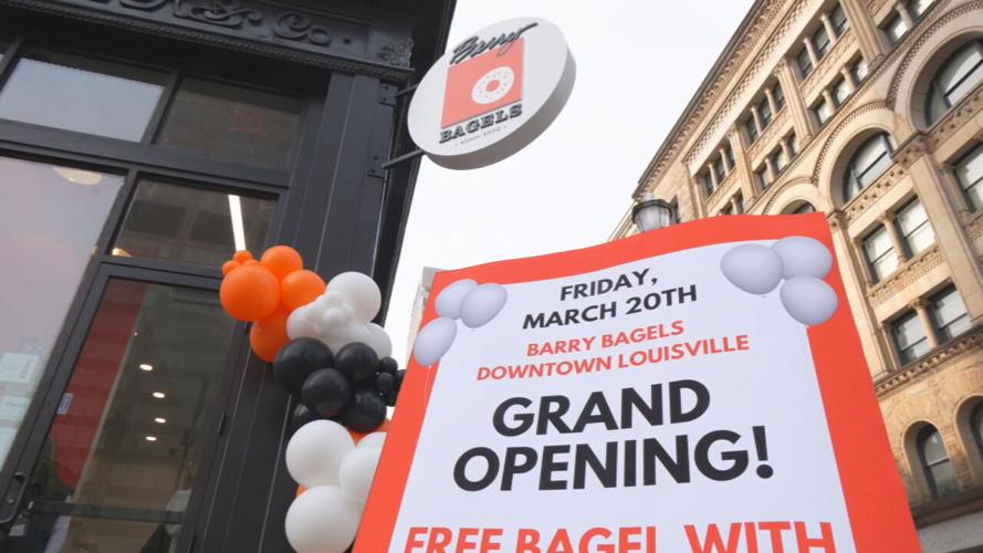 Barry Bagels opens in downtown Louisville 3-20-26