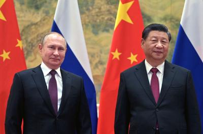 RUSSIA AND CHINA -PUTIN AND XI 2-4-2022
