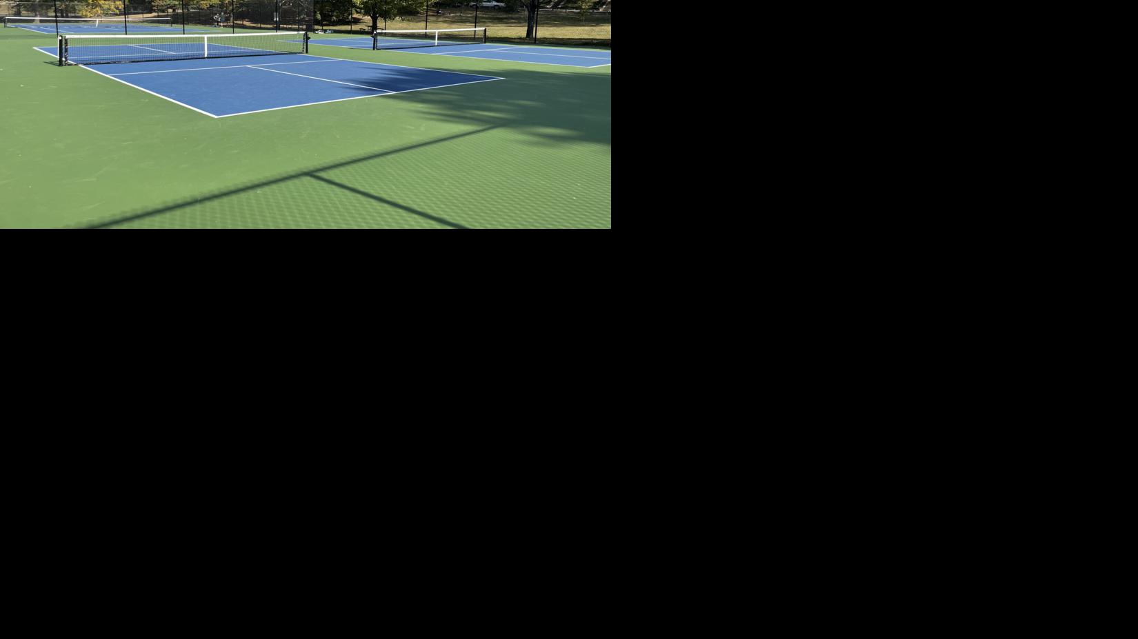 Pickleball courts at Tyler Park