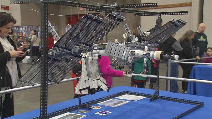 Exhibit at LEGO Fan Convention in Louisville
