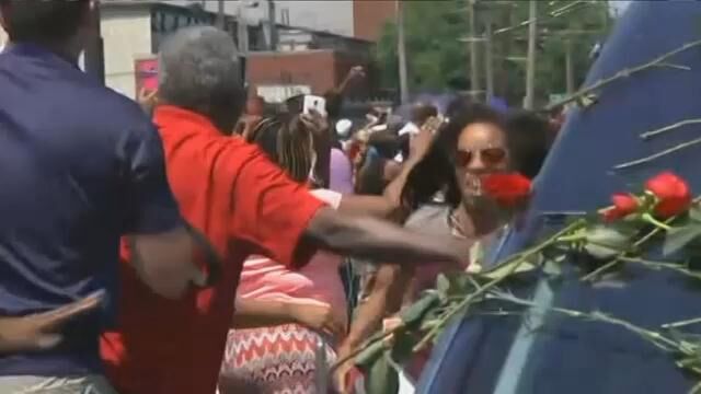 Muhammad Ali motorcade - June 2016