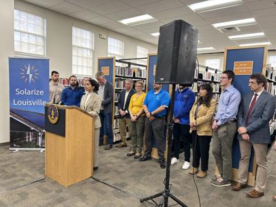 Solarize Louisville press conference