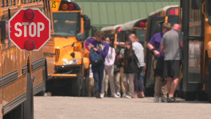 Male High School Buses