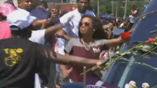 Muhammad Ali motorcade - June 2016