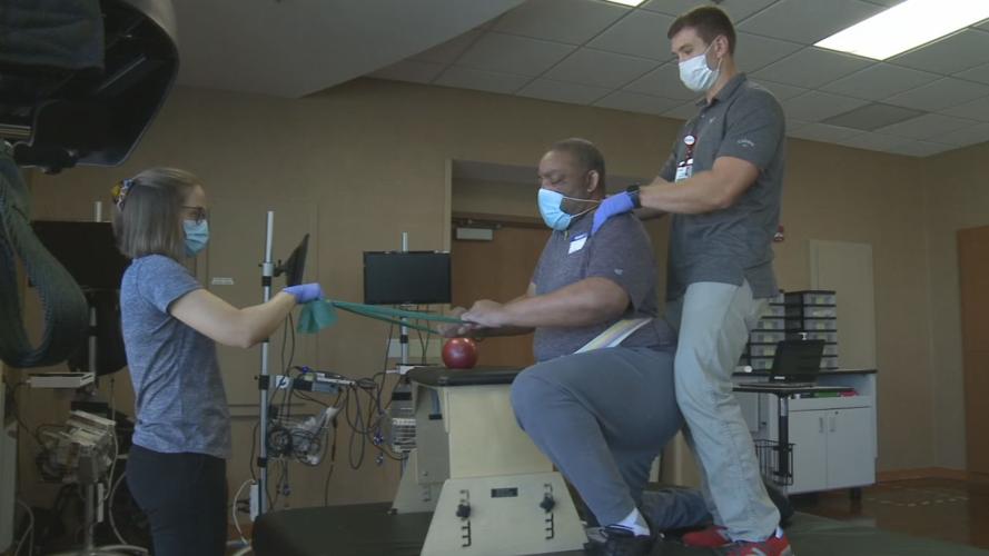 Chris Jackson at Frazier Rehab Institute