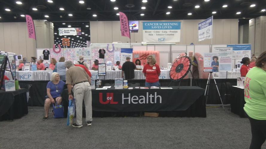 Kentucky State Fair-UofL Health booth