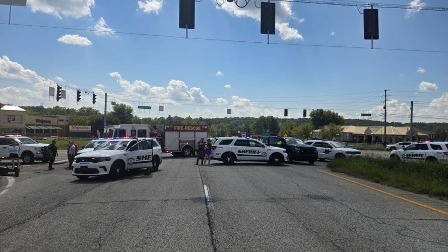 Floyd County crash scene