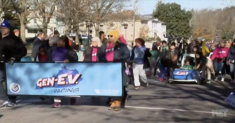 Beshear inauguration parade in Frankfort
