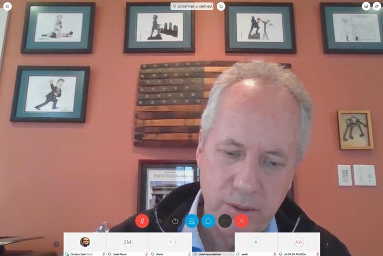 Mayor Fischer on conference call
