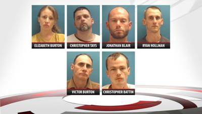 Columbus Indiana Police Arrest Six After Drug Investigation