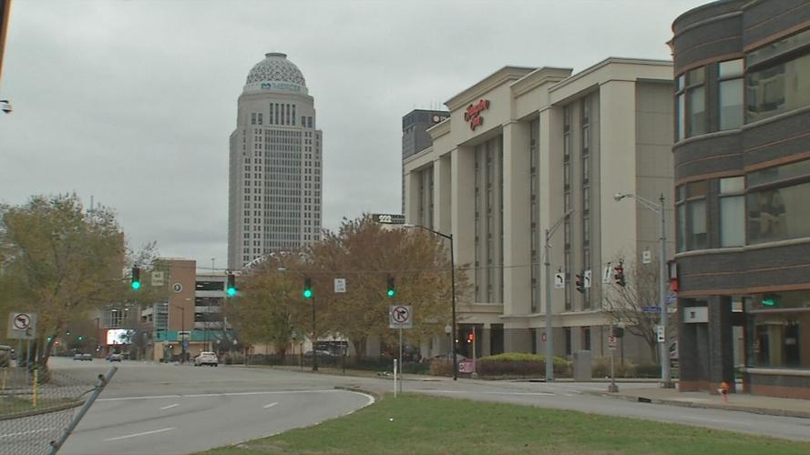 Hampton Inn in downtown Louisville