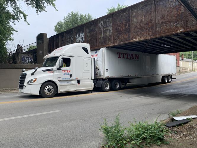 SEMI UNDER OVERPASS ON 22ND STREET - CAN OPENER - 7-7-2022  (1).JPG