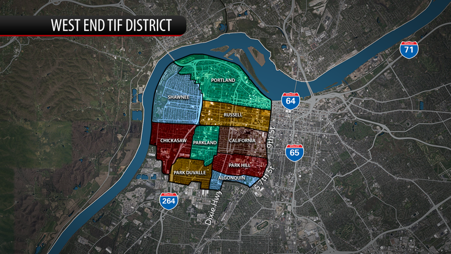 West End TIF district