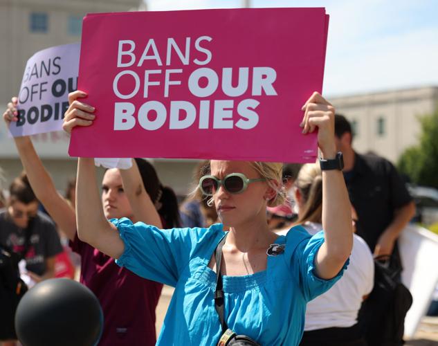 Rally after Supreme Court decision in downtown Louisville