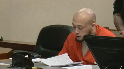 Brice Rhodes in court 1/30/2020