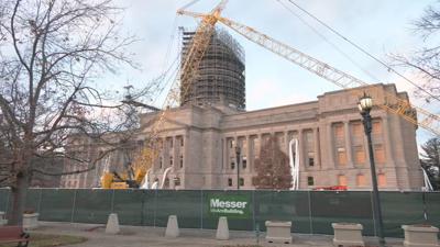 Kentucky Capitol building construction