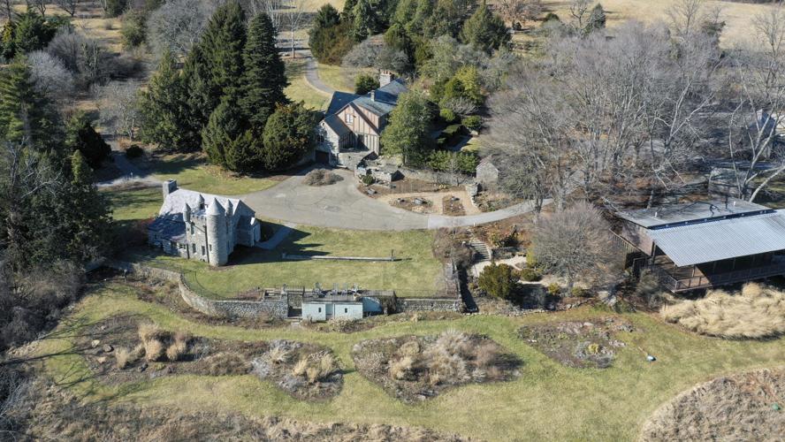 Yew Dell Botanical Gardens 2022 aerial view