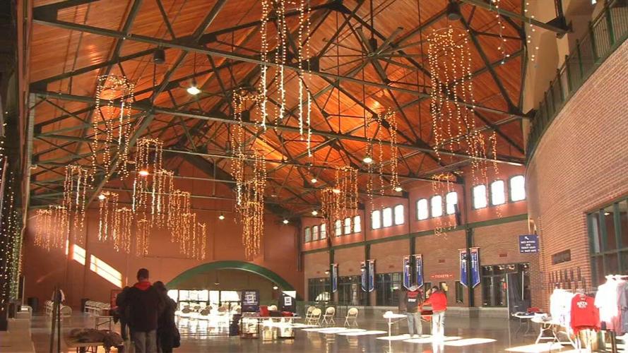 Inside Louisville Slugger Field for open house event