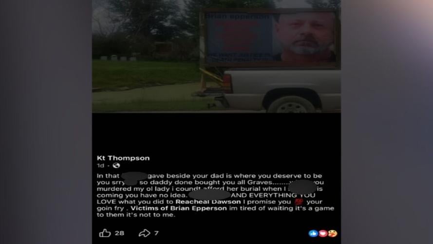 Kaylieb Thompson social media post